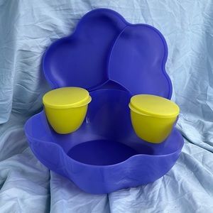 Tupperware Chip ‘N Dip Set